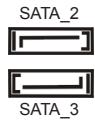 ASROCK H77M - Connecteurs série ATA2 - 1