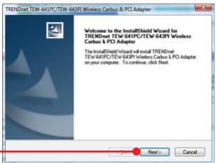 TRENDNET TEW-623PI - N'installallez PAS i'tew-641pc/tew-643pi dans l'ordinateur avant qu'on ne vous le demande. - 3