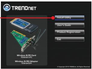 TRENDNET TEW-648UB - N'installallez PAS i'tew-641pc/tew-643pi dans l'ordinateur avant qu'on ne vous le demande. - 2