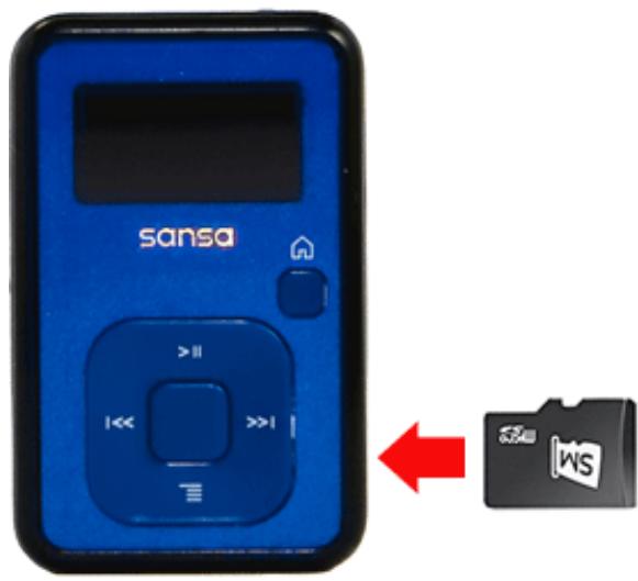 SANDISK SANSA CLIP - Carte slotmusic™ - 1