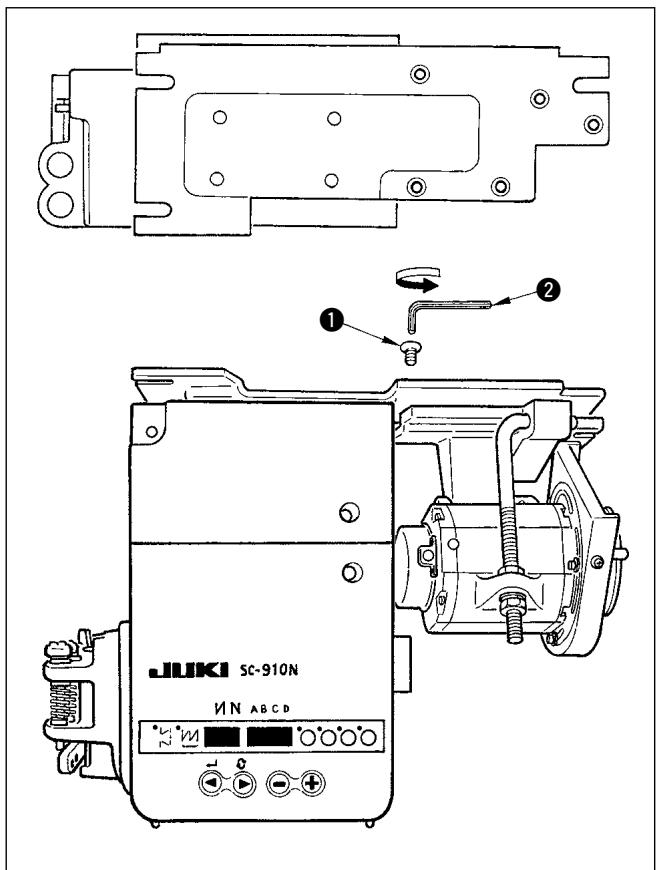 JUKI DDL 5550-4 - Installation du moteur compact M91 - 1