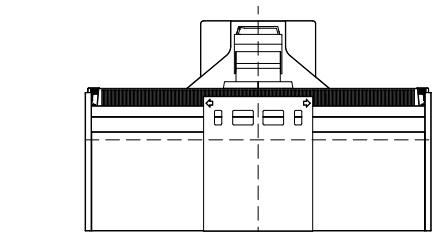 EIZO COLORGRAPHIC CG275W - Dimensions externes - 12