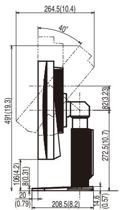 EIZO FLEXSCAN S2243W - S2233W/S2243W (pied réglable en hauteur) - 2