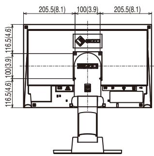 EIZO FLEXSCAN S2243W - S2233W/S2243W (pied réglable en hauteur) - 6