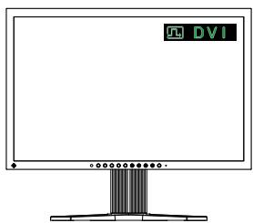 EIZO FLEXSCAN S2243W - - Commutation du signal d'entrée - 1