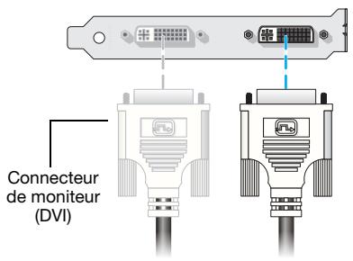 MATROX M9188 PCIE X16 - Connectez le second moniteur - 1