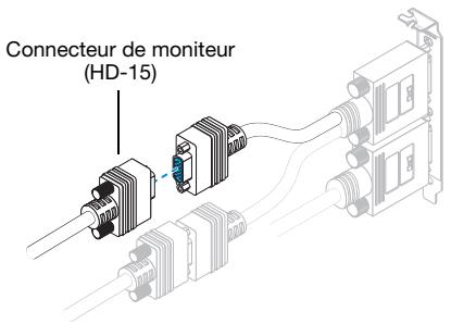 MATROX P690 PCI - Connectez le troisième moniteur - 1