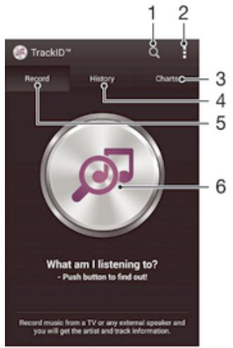SONY SGP521E1 - Reconnaître de la musique avec TrackID™ - 1