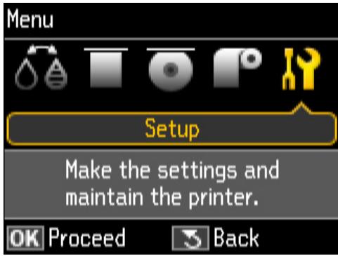 EPSON R3000 - Utilisation du menu - 1