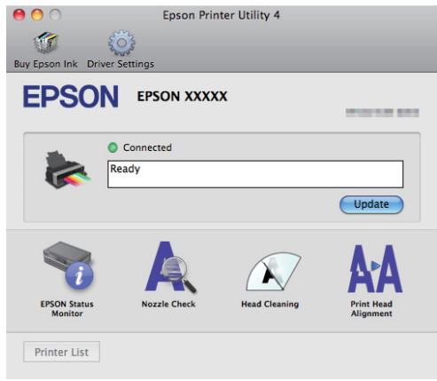 EPSON R3000 - Démarrage d'epson printer utility 4 - 1