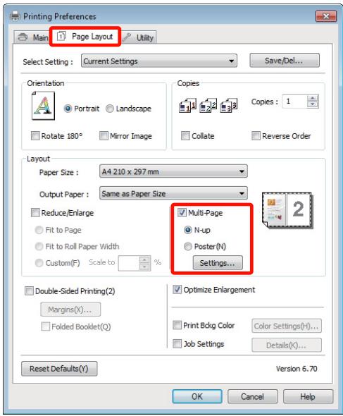 EPSON R3000 - Configuration des paramètres dans windows - 1
