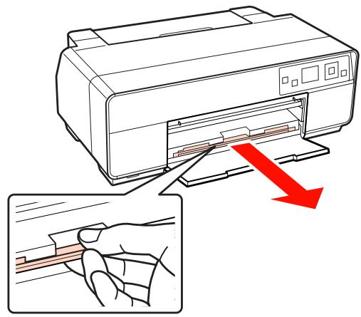 EPSON R3000 - Dépliez complètement le bac de sortie. - 1