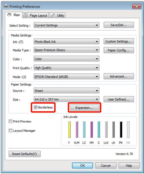 EPSON R3000 - Configuration des paramètres dans windows - 2