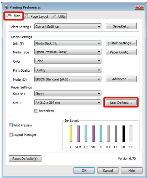 EPSON R3000 - Configuration des paramètres dans windows - 1
