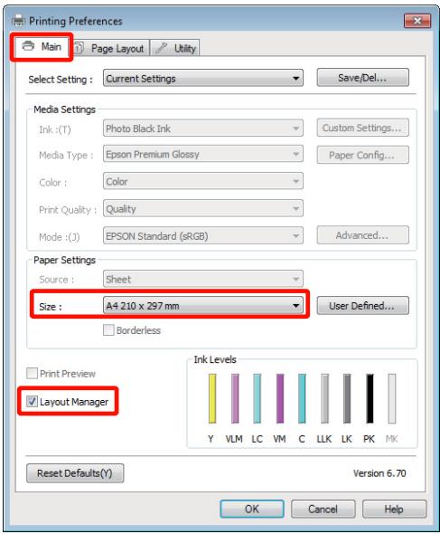 EPSON R3000 - Configuration des procédures pour l'impression - 1
