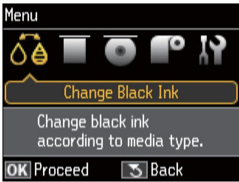 EPSON R3000 - Menu - 1