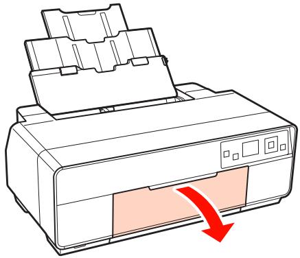 EPSON R3000 - Chargement du papier dans le bac feuille à feuille automatique - 5