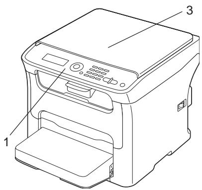 EPSON ACULASER CX16NF - Vue avant - 2