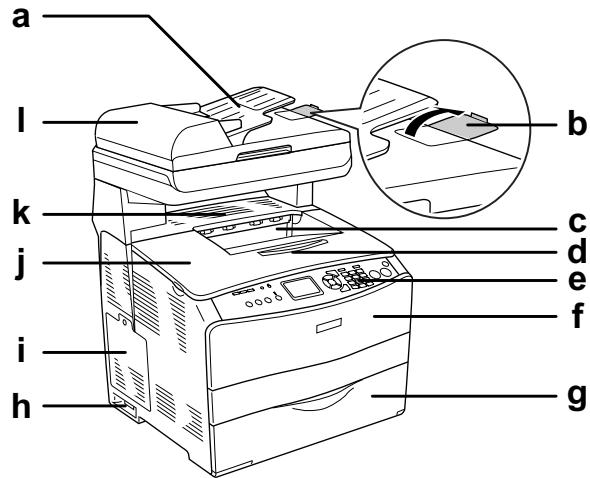 EPSON ACULASER CX21NF - Vue avant - 1