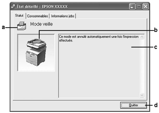 EPSON ACULASER CX21NF - État détaillé - 1