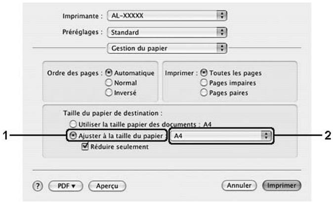 EPSON ACULASER CX21NF - Remarque : - 1