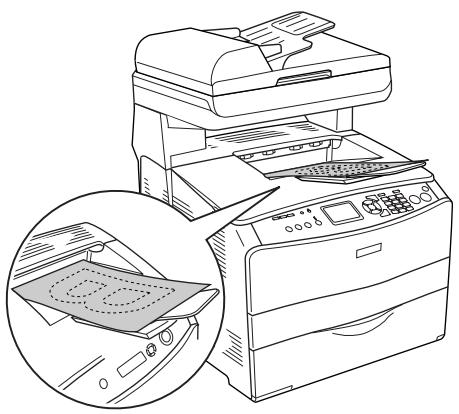 EPSON ACULASER CX21NF - Bac de sortie - 2