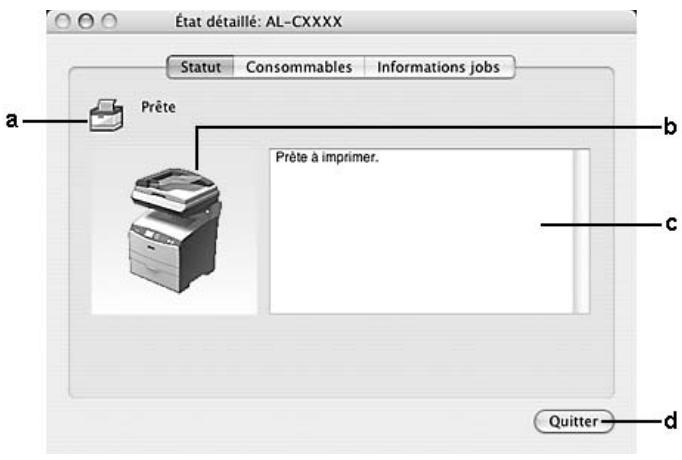 EPSON ACULASER CX21NF - État détaillé - 1