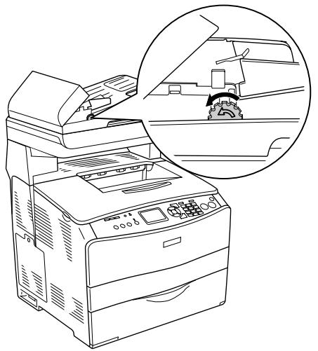 EPSON ACULASER CX21NF - Bourrage de papier dans le chargeur automatique de documents - 3
