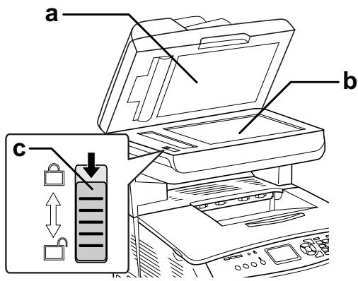 EPSON ACULASER CX21NF - Composants du scanner - 1