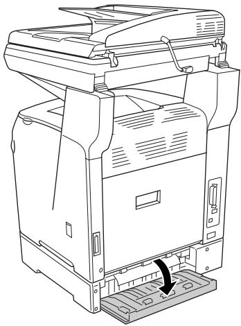 EPSON ACULASER CX21NF - Bourrage lc/g (unité papier en option et capot g) - 4