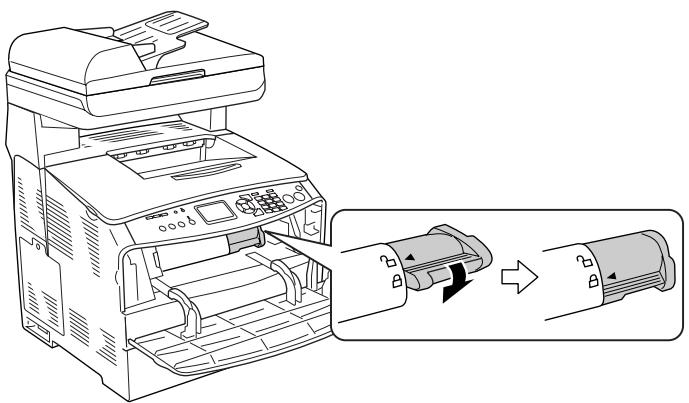 EPSON ACULASER CX21NF - Remplacement d'une cartouche de toner - 7