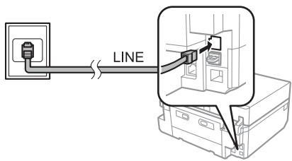 EPSON EXPRESSION PREMIUM XP-600 - Utilisation de la ligne téléphonique pour la télécopie uniquement - 1