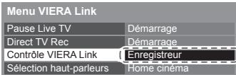 PANASONIC TX-L47ET50E - Si vous accédez à un appareil non compatible avec VIERA link - 1