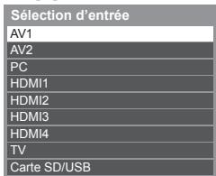 PANASONIC TX-L47ET50E - Sélectionnez le mode d'entrée de la connexion à l'appareil - 1