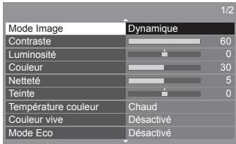 PANASONIC TX-L47ET50E - Sélectionnez l'option - 1