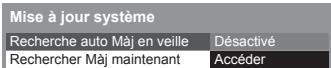 PANASONIC TX-L47ET50E - Sélectionnez [rechercher maj maintenant] - 1