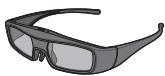 PANASONIC TX-L47ET50E - Utilisation des lunettes 3D - 1