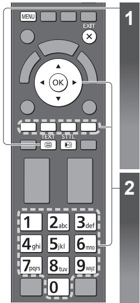 PANASONIC TX-L47ET60E - Qu'est-ce que le mode nombre? - 1