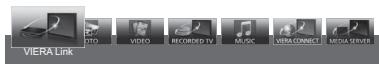 PANASONIC TX-L47ET60E - Affichez [VIERA TOOLS] et sélectionnez [VIERA Link] - 3