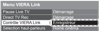 PANASONIC TX-L47ET60E - Si vous accédez à un appareil non compatible avec VIERA link - 1