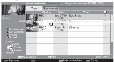 PANASONIC TX-L47ET60E - Mode TV enregistrée - 1