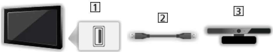 PANASONIC TX-32AS600E - Péripétriques USB - 1