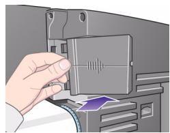 HP DESIGNJET 510 - Installation de la carte réseau HP jetdirect - 5