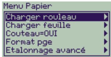 HP DESIGNJET 510 - Informations sur les papiers en rouleau ou en feuilles - 2