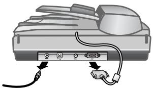 HP SCANJET 5590P - Nettoyage du film transparent du bac d'alimentation automatique - 1
