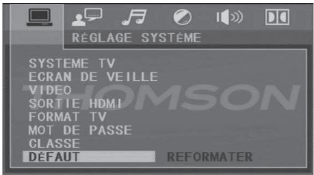 THOMSON DVD120H - Défaut - 1