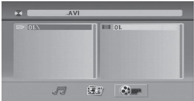 THOMSON DVD120H - Lecture d'un MPEG4 - 1