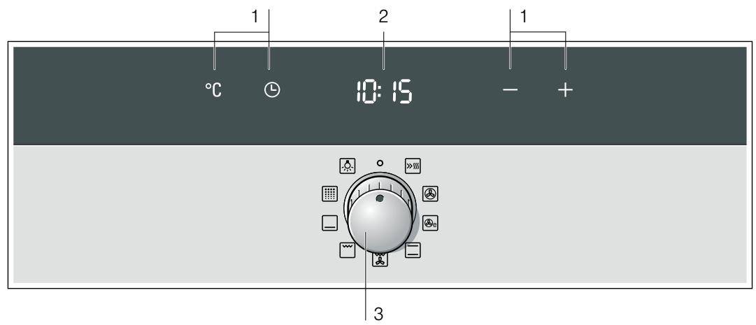 SIEMENS HB64AB221F - Bandeau de commande - 1