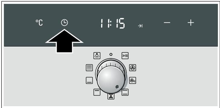 SIEMENS HB64AB221F - Heure de fin de cuisson - 1