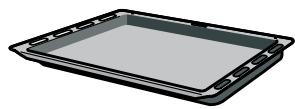 SIEMENS HB64AB221F - Plaque à pâtisserie émaillée plate - 1